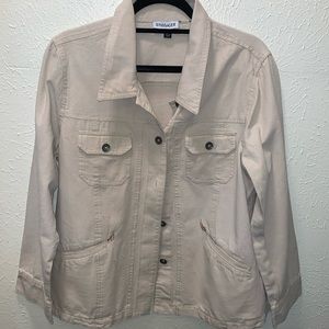 Passage Women’s L  Lightweight jean jacket.